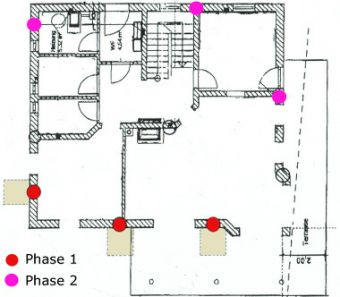 Pfahllageplan Pfahllageplan